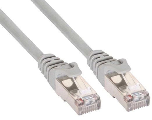 InLine Patchkabel, F/UTP, Cat.5e, grau, 10m grau