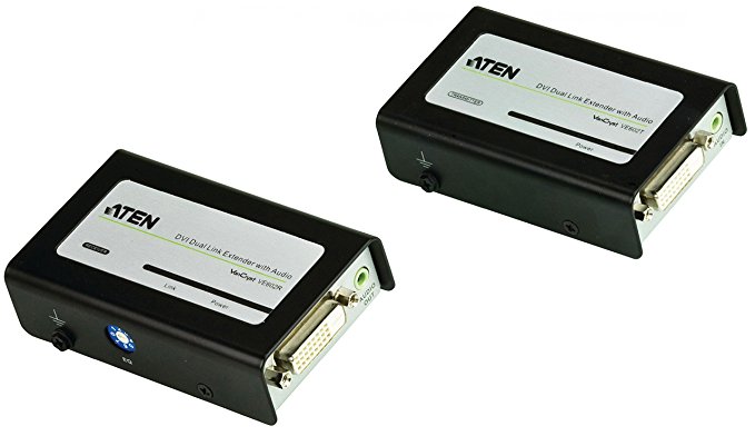 ATEN VE602 Video-Extender, DVI-Dual-Link/Audio-Verlängerung über Cat.5e