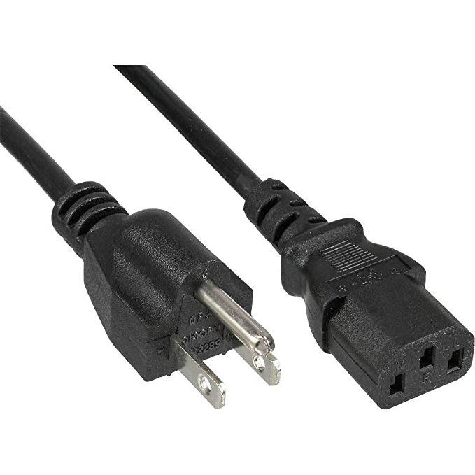 InLine Netzkabel, Netzstecker USA auf Kaltgerätestecker C13, 5,0m schwarz