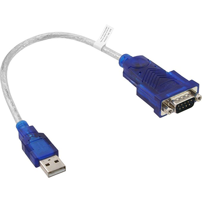 InLine USB zu Seriell Adapterkabel, Stecker A an 9pol Sub D Stecker transparent