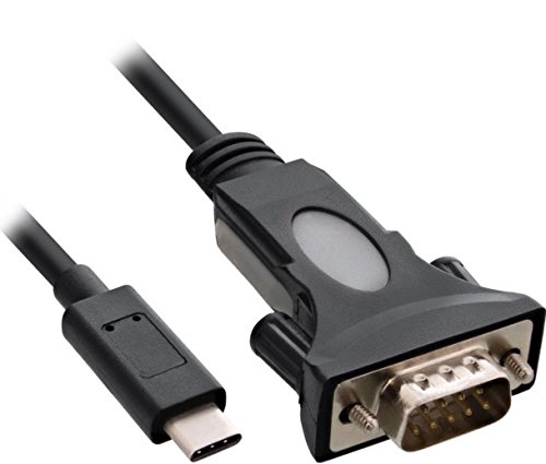 InLine USB zu Seriell Adapterkabel, Stecker C an 9pol Sub D Stecker, 0,3m