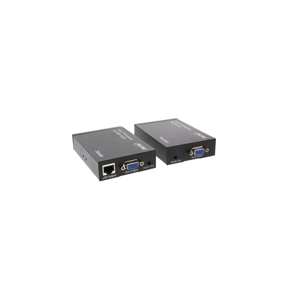 InLine VGA Extender/Verlängerung über UTP, mit Audio, bis 300m