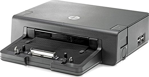 Hewlett-Packard 2012 Advanced Docking Station (230 W) Dockingstation schwarz, A7E38AA
