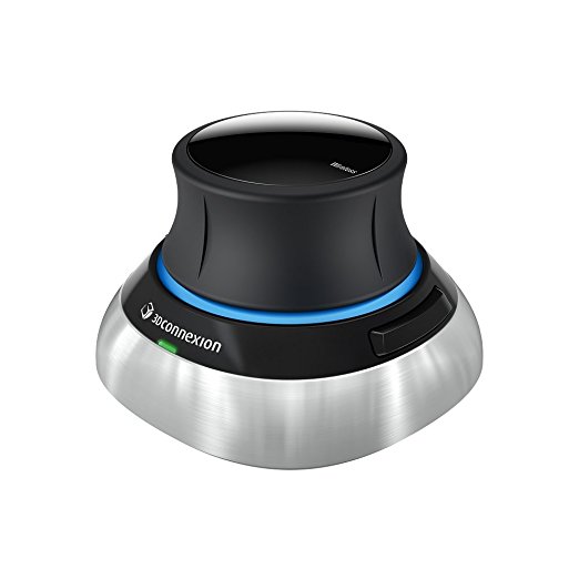 3DConnexion SpaceMouse Wireless Maus schwarz/silber