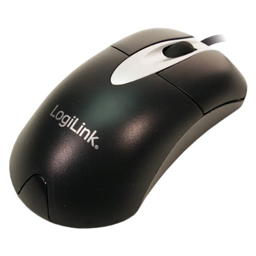 Logilink Maus USB Optical Scroll 800dpi schwarz