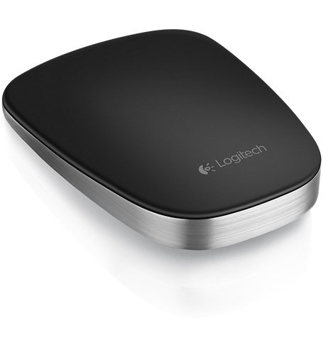 Logitech T630 Ultrath. Touch schwarz/silber Maus PC -kabellos-