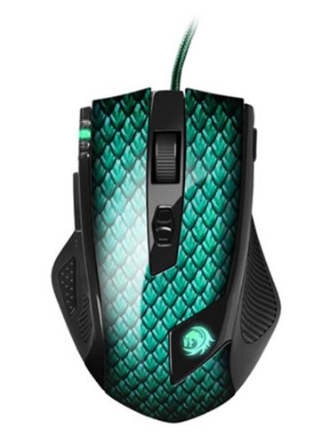 Sharkoon Maus Drakonia Grün/Schwarz mit elf Tasten