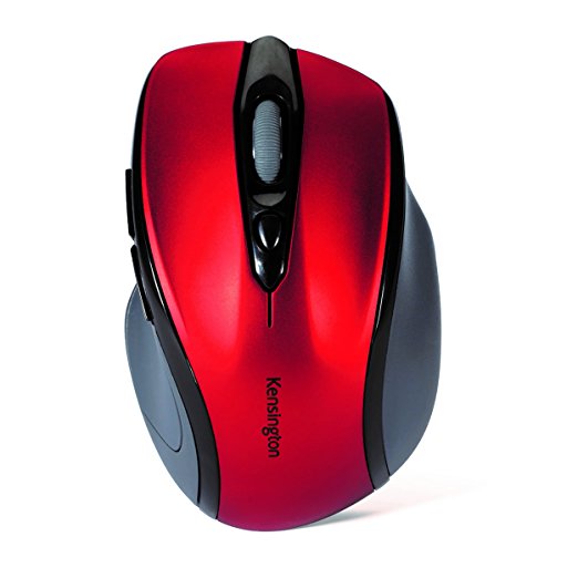 Kensington Pro Fit kabellose Mid-Size-Maus rot