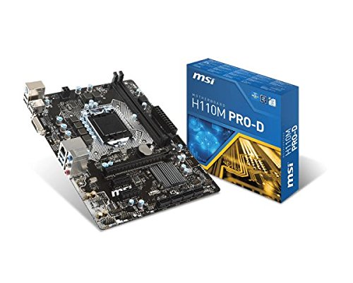 MSI H110M Pro-D (H110,S1151,mATX,DDR4,Intel)