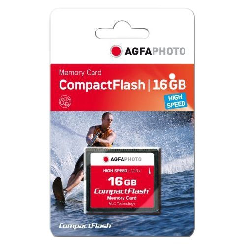 AgfaPhoto 16GB High Speed 300x MLC Compact-Flash Card