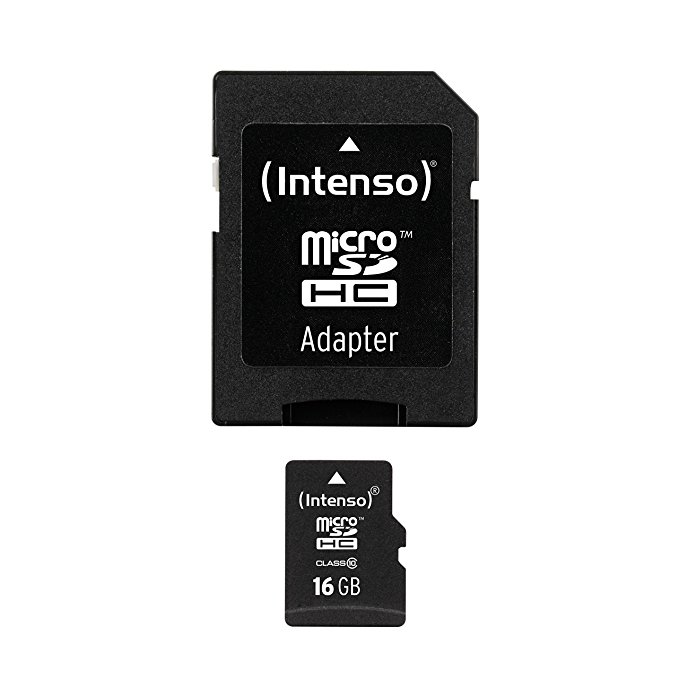 Intenso MICRO Secure Digital Cards Class 10 16GB