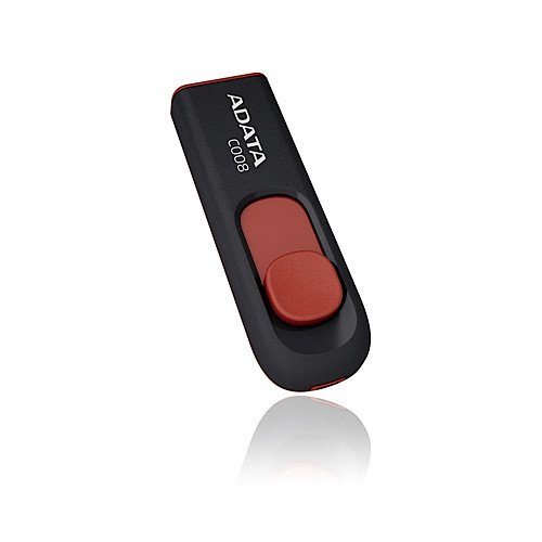 Adata USB 2.0 Stick C008 Black/Red 32GB USB-Stick