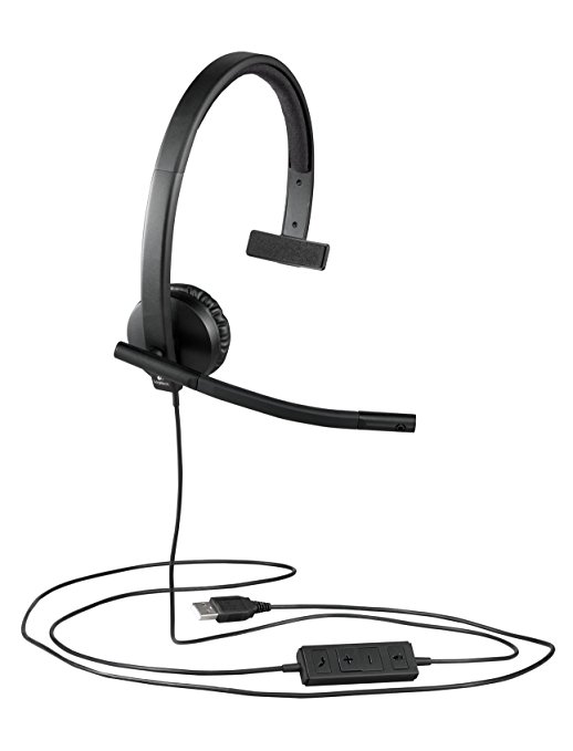 Logitech H570E USB Headset Mono PC-Headset