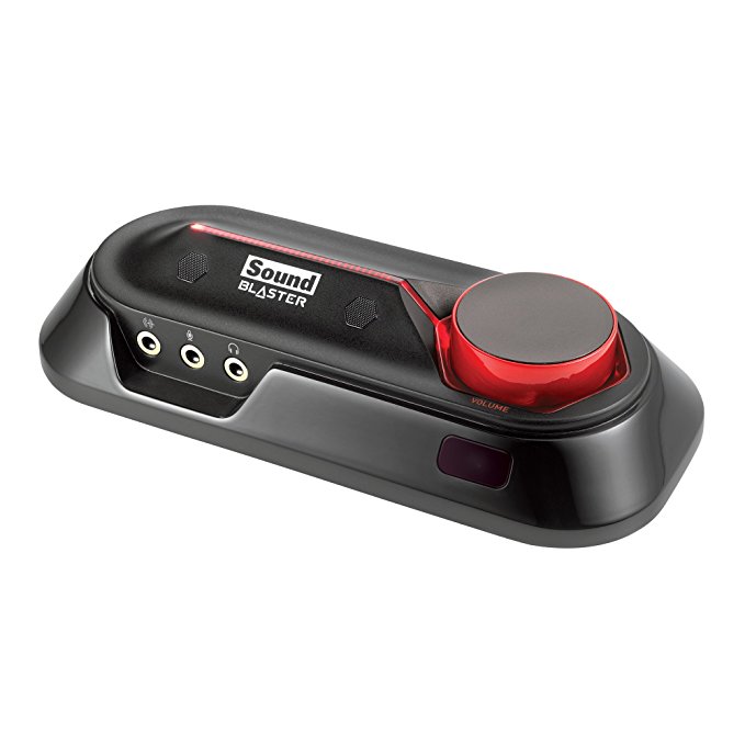 Creative Sound Blaster Omni Surround 5.1 Soundkarte schwarz/rot