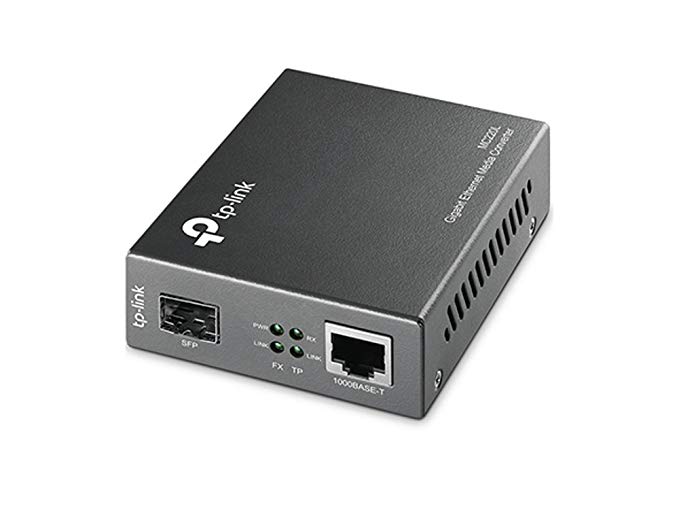 TP-Link Konverter GBit RJ45 > GBit SM LC + SFP