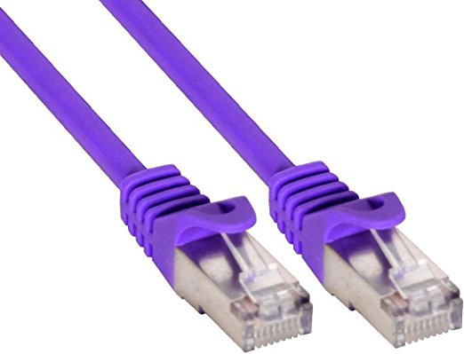 InLine 10m Patchkabel 1000 Mbit RJ45 - purple