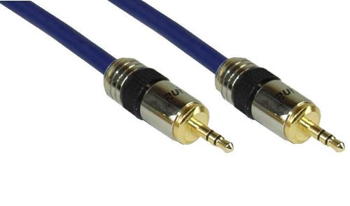 InLine Klinken-Kabel - vergoldete Anschlüsse, 3,5mm St/St - 5m