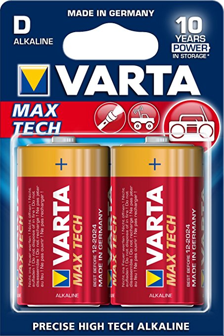 Varta 4720 Max Tech Akku (D 2B) Micro-Batterie (AAA)