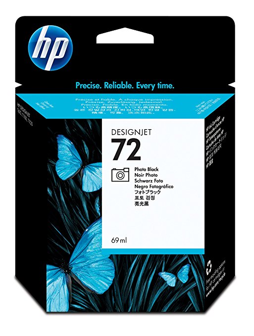 Hewlett Packard 72 - 69 ml - Photo schwarz