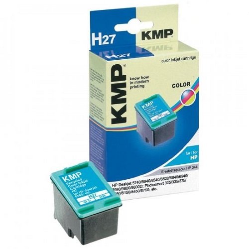 KMP H27 color kompatibel mit Hewlett Packard C 9363 E Tintenpatrone