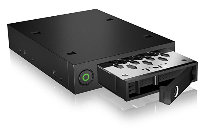Raidsonic ICY BOX IB-2212SSK Wechselrahmen für 1x 2,5 HDD Externes Gehäuse