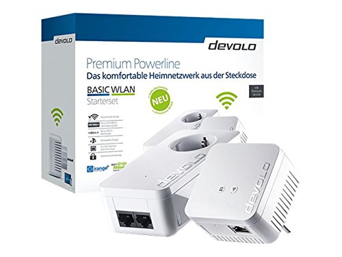 Devolo Powerline Basic WLAN Starterset V2 500Mbit/s
