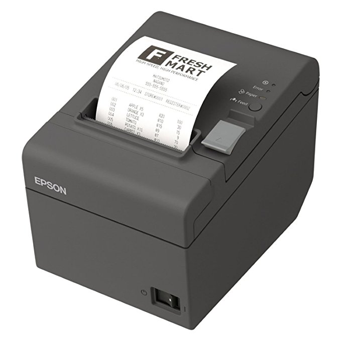 Epson Bondrucker TM-T20II schwarz, USB, LAN, RS-232