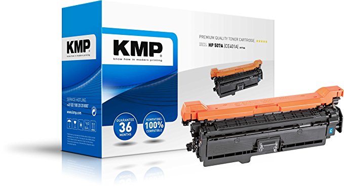 KMP H-T166 cyan kompatibel mit Hewlett Packard CE 401 A Toner