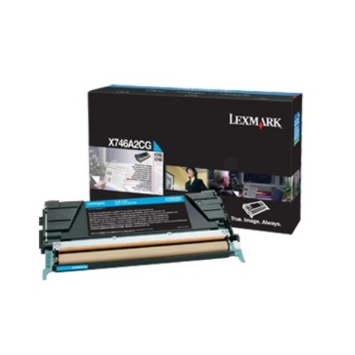 Lexmark Cyan - Tonerpatrone Lexmark Corporate