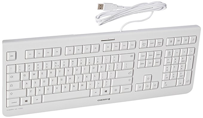 Cherry KC 1000 grey USB US Layout Qwerty