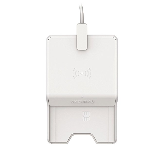 Cherry TC 1300 weiß-grau White-Box