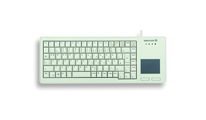 Cherry G84-5500 XS Touchpad Keyboard hellgrau dt. USB