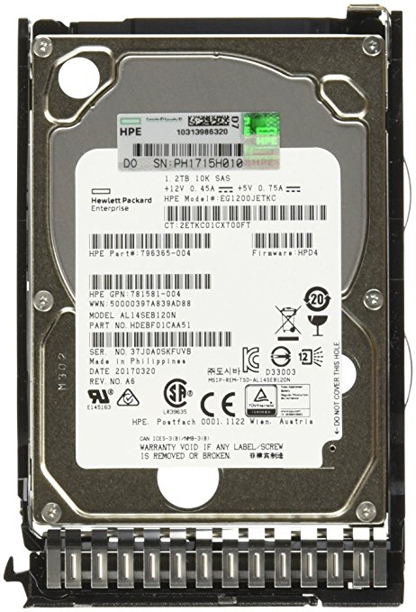 Hewlett Packard Enterprise Enterprise - Festplatte - 1.2 TB