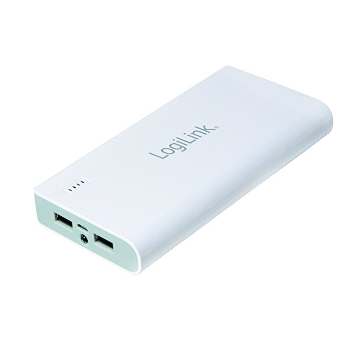 Logilink Mobile Power Bank, 20.000 mAh