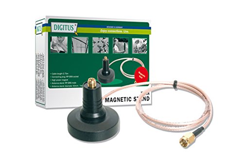 Digitus WLAN-Antennenfuß magnetisch 1.5m Kabel