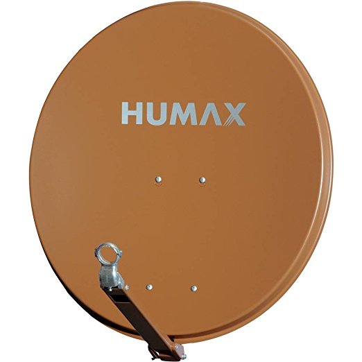 Humax 90 Professional Sat-Spiegel Ziegelrot