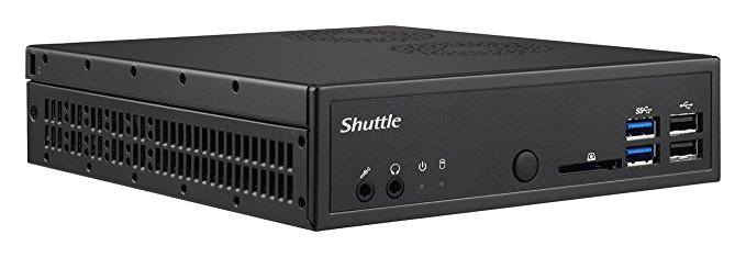 Shuttle DQ170 Intel Q170 LGA 1151 (Socket H4) Nettop Schwarz PC/Workstation Barebone