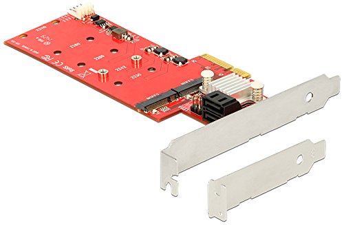 Delock PCIe 2x M.2 NGFF + 2x SATA Raid Controller