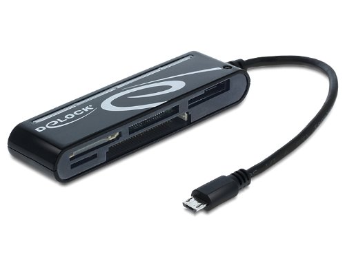 Delock Micro USB OTG Card Reader 5 Slot - Kartenleser - USB