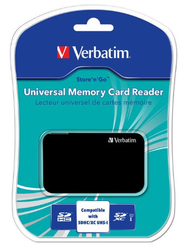 Verbatim Universal Memory Card Reader USB 2.0 schwarz Cardreader