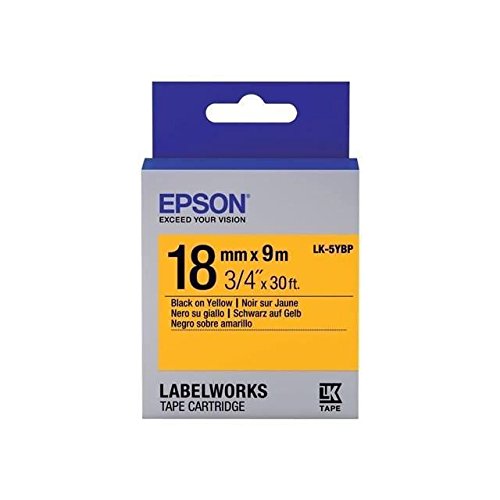 Epson LabelWorks LK-5YBP - Etikettenband - Schwarz auf Gelb