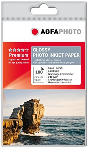 AgfaPhoto Premium Photo Glossy Paper 240 g 10x15 cm 100 Blatt