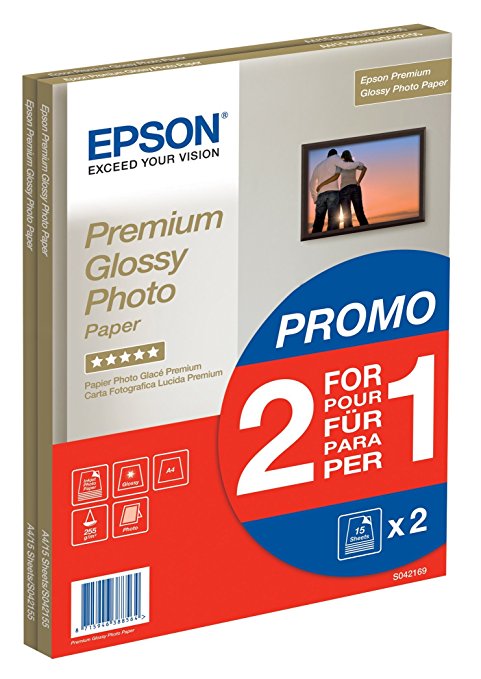 Epson Fotopapier glossy premium A4 30Blatt S042169