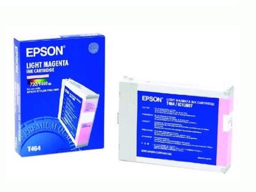 Epson Tintenpatrone hell magenta 110 ml T 464