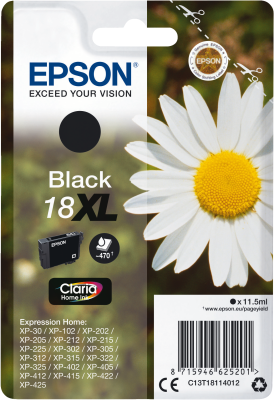 Epson XP30/102 bk XL T1811