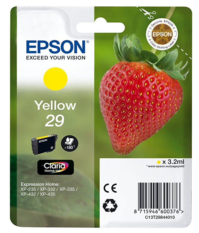 Epson yellow Claria Home 29 T 2984 Tintenpatrone