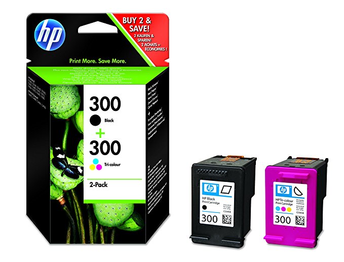 Hewlett Packard CN 637 EE Multipack schwarz/color No. 300