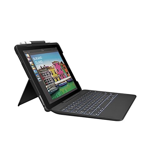 Logitech 920-008442 iPad Pro 10,5 Zoll Tastatur-Case QWERTZ