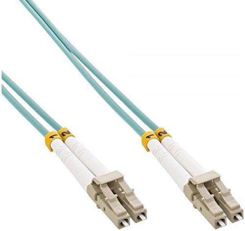 InLine - Patch-Kabel - LC Multi-Mode (M) bis LC Multi-Mode (M) - 50 m - Glasfaser - 50/125 Mikromete